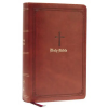  Kjv, Personal Size Large Print Single-Column Reference Bible, Leathersoft, Brown, Red Letter, Comfort Print: Holy Bible, King James Version