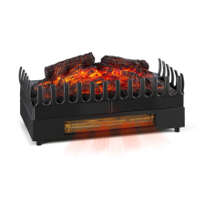 Klarstein Kamini FX elektromos kandalló, kandallóbetét, 1000/2000W, 2W LED, fekete kályha, kandalló