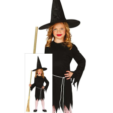  Klasszikus boszorkány jelmez gyermek méret 10-12 év jelmez