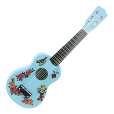  klasszikus fa akusztikus gitár Nathalie Lété designnal játékhangszer