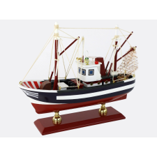  Klasszikus fa halászhajó makett puzzle, kirakós