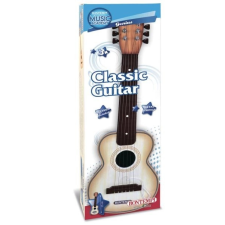 Klasszikus gitár 6 fém húrral játékhangszer