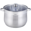 Klausberg fazék 18.7L, Ø32 cm- rozsdamentes acél, edzett üveg fedő (KB-7167)