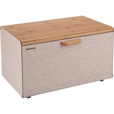 Klausberg KB-7465 Premium Kenyértartó - Rozsdamentes Acél / Bambusz (KB-7465) papírárú, csomagoló és tárolóeszköz