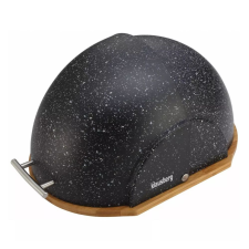 Klausberg Premium kenyértartó - rozsdamentes acél / bambusz (KB-7277) papírárú, csomagoló és tárolóeszköz