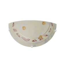 KLAUSEN Carus 1/2 fehér fali lámpa (LY-6026) E27 1 izzós IP20 világítás