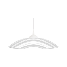 KLAUSEN Dune P30 fehér-ezüst függesztett lámpa (LY-6078) E27 1 izzós IP20 világítás