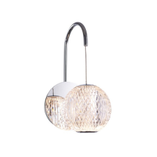 KLAUSEN Esmond AP1 króm LED falikar (141013) LED 1 izzós IP20 világítás