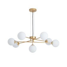 KLAUSEN Helia SP7 arany függesztett lámpa (KL117000) G9 7 izzós IP20 világítás