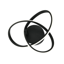 KLAUSEN Intrigue AP1 fekete LED fali lámpa (KL141015) LED 1 izzós IP20 világítás