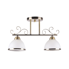 KLAUSEN Iron 2 antik bronz mennyezeti lámpa (LY-3190) E27 2 izzós IP20 világítás