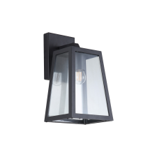 KLAUSEN Kenzie 3 fekete kültéri falikar (KL133010) E27 1 izzós IP23 kültéri világítás