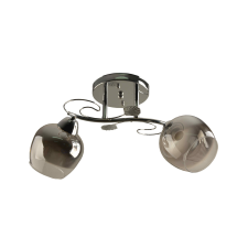 KLAUSEN Leno PL2 króm mennyezeti lámpa (KL100039) E27 2 izzós IP20 világítás