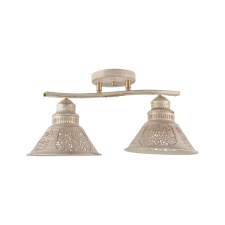 KLAUSEN Myra 2 bézs-arany mennyezeti lámpa (LY-3303) E27 2 izzós IP20 világítás