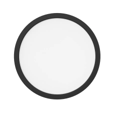 KLAUSEN Nebula 18W fekete-fehér LED mennyezeti lámpa (KL151081) LED 1 izzós IP20 világítás