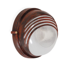 KLAUSEN Parma rusztikus bronz kültéri fali lámpa (KL4769) E27 1 izzós IP44 kültéri világítás