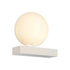 KLAUSEN Ruby matt fehér fali lámpa (146012) G9 1 izzós IP44 világítás