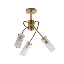 KLAUSEN Spire 3 réz mennyezeti lámpa (KL103023) E14 3 izzós IP20 világítás