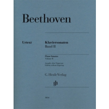  Klaviersonaten 2 br. - Urtext – Ludwig van Beethoven,Bertha Antonia Wallner idegen nyelvű könyv