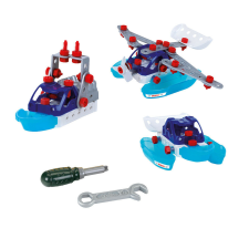 Klein Toys Klein Bosch - Vízijármű csapat, 3 az 1-ben építőkészlet barkácsolás, építés