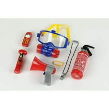 Klein Toys Klein Firefighter kellékkészlet, 7 részes, piros és kék barkácsolás