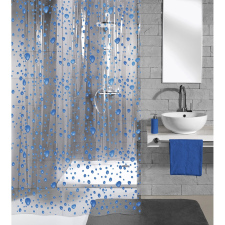 Kleine Wolke Bubble zuhanyfüggöny tengerkék 180 cm x 200 cm lakástextília