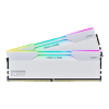 KLEVV 64GB CRAS V DDR5 6400MHz CL32 KIT fekete RGB fehér KD5BGUA80-64A320J