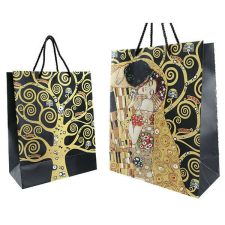 Klimt ajándéktasak - 40x30 cm - The Kiss / Életfa ajándéktasak