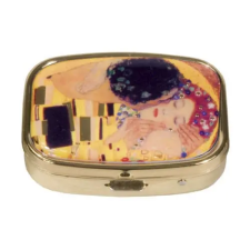  Klimt gyógyszeres fémdoboz - The Kiss gyógyászati segédeszköz