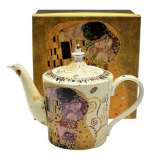 Klimt porcelán teás - kávéskanna 1 literes - The Kiss/Életfa vízforraló és teáskanna
