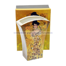 Klimt porcelán váza díszdobozban. dekoráció