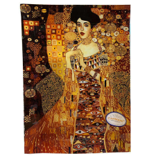 Klimt üvegtányér - téglalap alakú - 32x24 cm - Adele Bloch tányér és evőeszköz