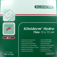 Kliniderm Hydro Thin 15 x 15 cm gyógyászati segédeszköz