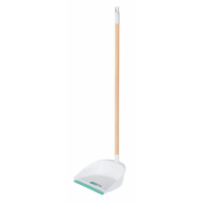 KLINTEK RECO-11B Műanyag szemeteslapát fa nyéllel, 82 cm / 27 cm (57024) takarító és háztartási eszköz