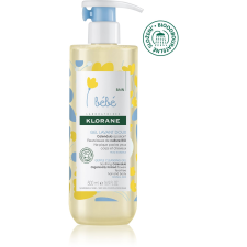 Klorane Bebe Klorane Bébé gyengéd tusfürdő és sampon egyben, 500ml (3282770104943) tusfürdők