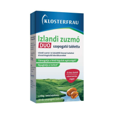 KLOSTERFRAU IZLANDI ZUZMÓ DUO SZOPOGATÓ TABLETTA 20X vitamin és táplálékkiegészítő