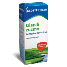  Klosterfrau Izlandi zuzmó köhögés elleni szirup 100ml vitamin és táplálékkiegészítő