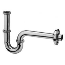 Kludi csőszifon króm 120 mm-ig állítható merülőcsővel 1026505-00 fürdőszoba kiegészítő