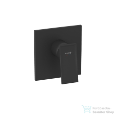 Kludi DECUS falsík alatti 1 funkciós csaptelep, matt fekete 547553975 csaptelep