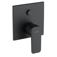 Kludi Pure&Style kád és zuhany csaptelep süllyesztett fekete 407593975 csaptelep