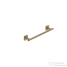 Kludi VELA S 30 cm-es törölközőtartó, szálcsiszolt arany 25962N0 fürdőszoba kiegészítő