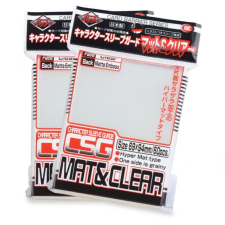 KMC - Kártyaburkolatok - Character Guard MAT &amp;amp; Clear (60 db) kártyajáték