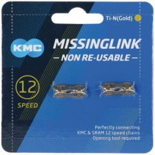 KMC Lánc KMC MISSINGLINK patentszem 11/128 12 speed 2 db/csomag! kerékpáros biciklilánc