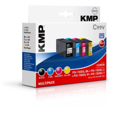 KMP Printtechnik AG KMP Patrone Canon PGI1500XLY Multipack 780-1200S. C99V kompatibel (1564,0050) nyomtatópatron & toner