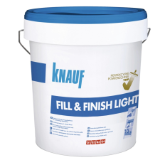 Knauf Fill&Finish Light készrekevert glett 20 kg glett, gipsz, csemperagasztó, por