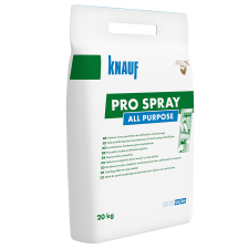  Knauf Pro Spray 20kg zsákos készrekevert glett glett, gipsz, csemperagasztó, por