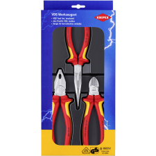Knipex 00 20 12 Villamossági fogókészlet (3 részes) fogó