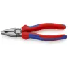 Knipex 03 02 180 SB Kombinált fogó feketére foszfátozott 180 mm