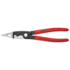 Knipex 13 81 200 SB Elektromos szerelőfogó feketére foszfátozott 200 mm