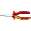 Knipex 25 06 160 VDE szigetelt fél kerek csőrű gólyacsőr fogó, vágóéllel 160 mm (25 06 160)